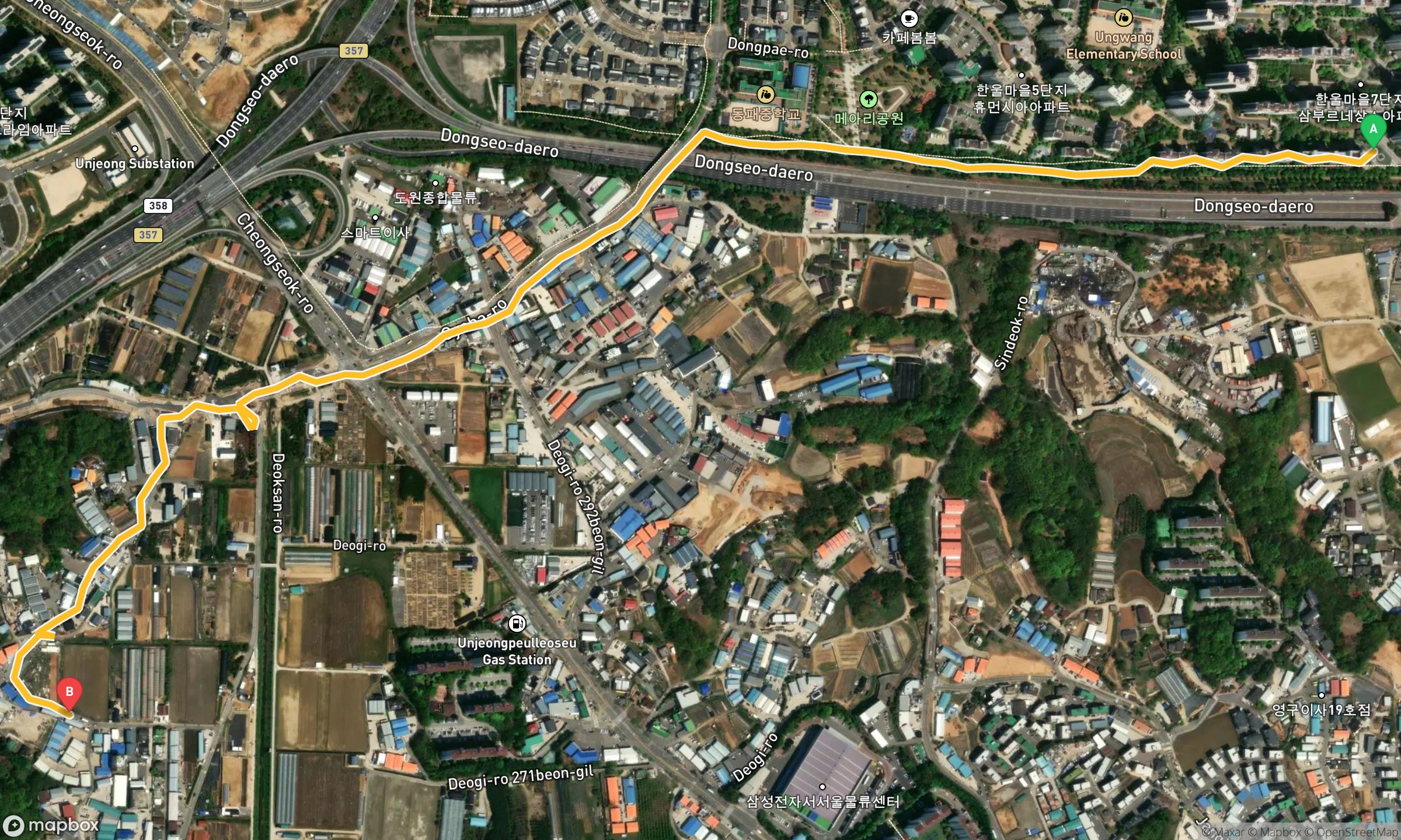 파주 이지런 2.43km — 50대 IT 직장인, 2026-06-07 20분 8분대 페이스 기록