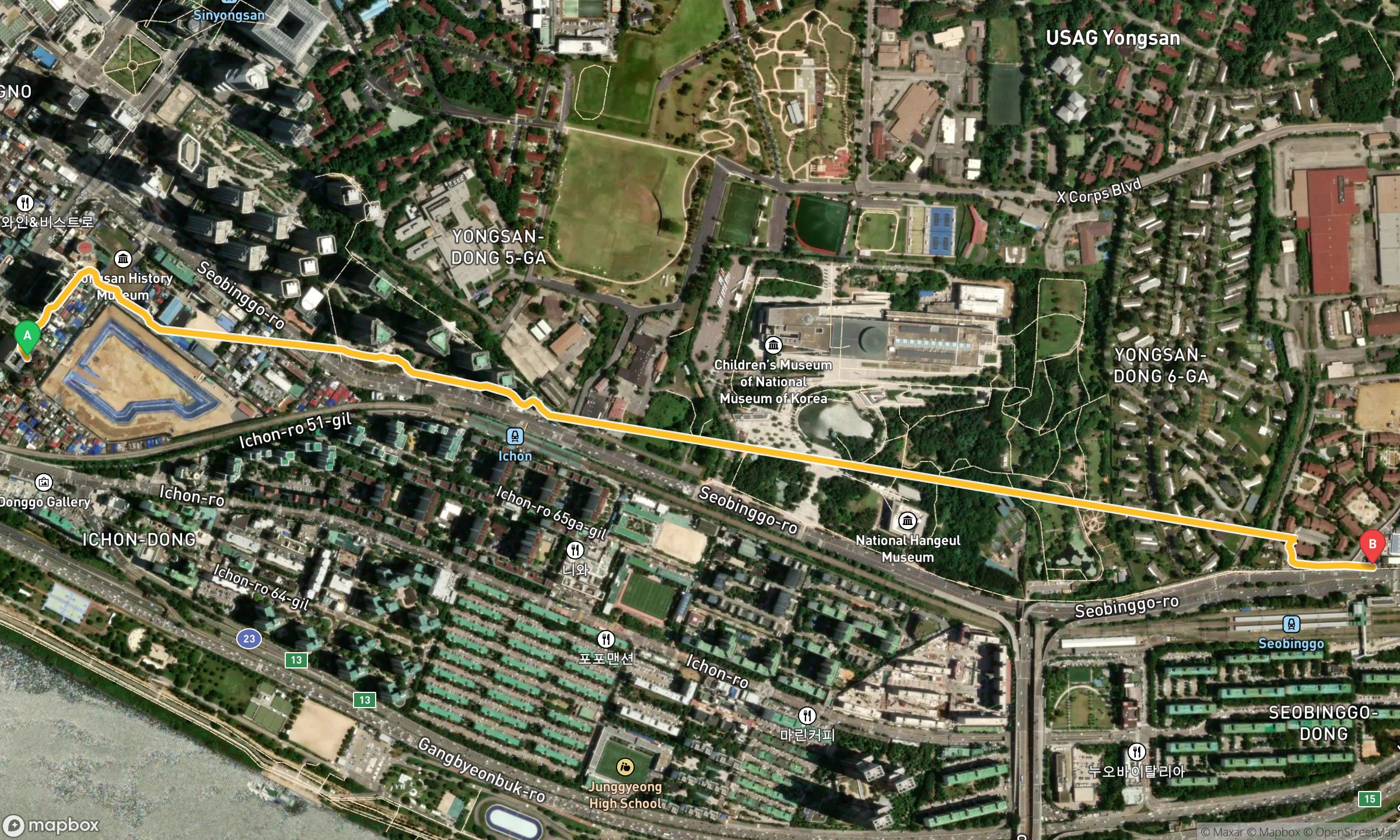 서울 이지런 0.54km — 50대 직장인, 2026-06-04 3분 8초짜리 짧은 달리기 기록