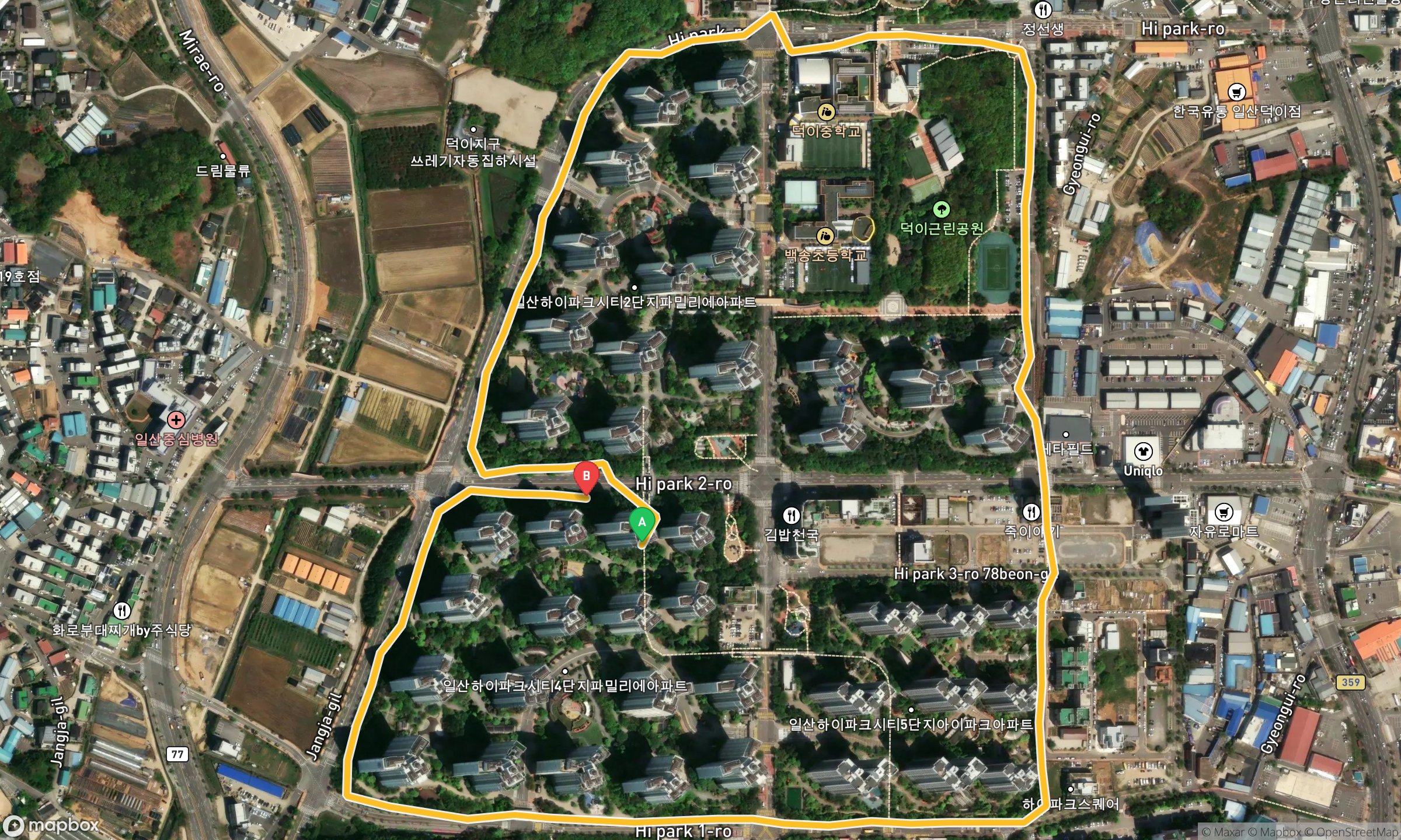 고양 이지런 3.17km — 6:44 페이스로 21분, 2026-07-08 아침 루틴 기록